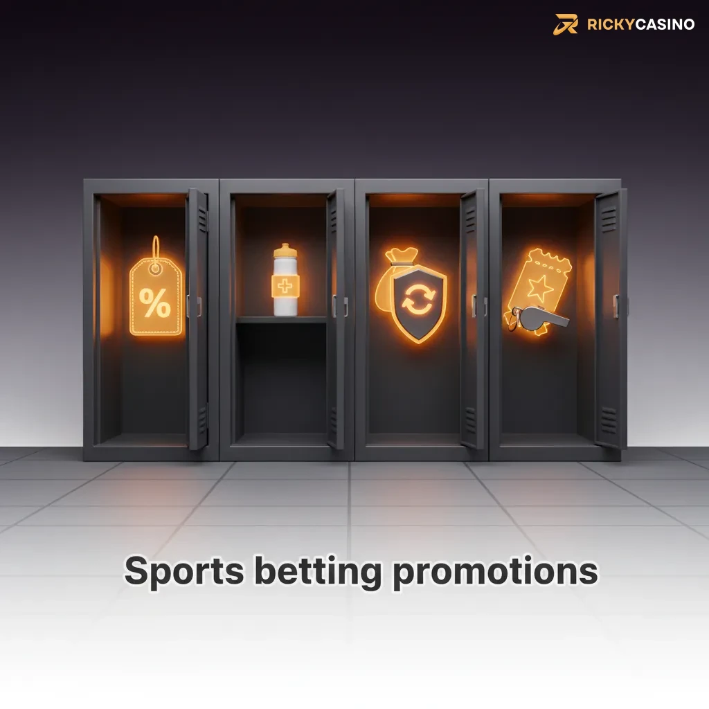 Sports betting promos: First Bet Insurance, Multi Boost, Esports Early Payout, Cricket Free Bet Weekends.